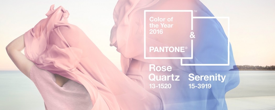 Rose Quartz e Serenity: as cores de 2016!
